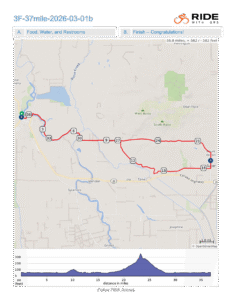 37 Mile Fun Ride, 2026